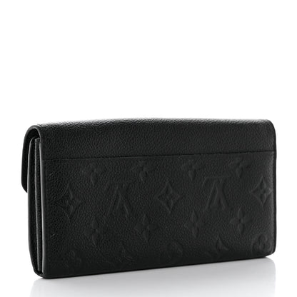 Louis Vuitton Empreinte Sarah Wallet NM Black 3 of 7