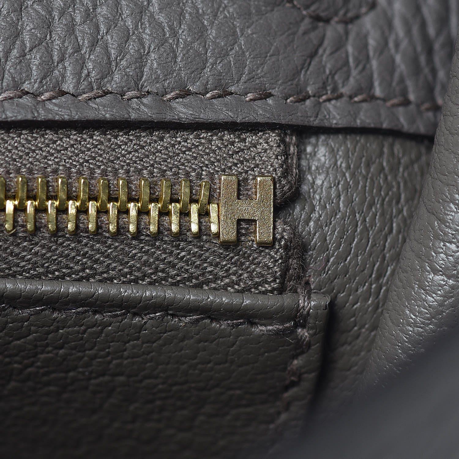 Hermes Togo Kelly Retourne 25 Etain 10 of 32