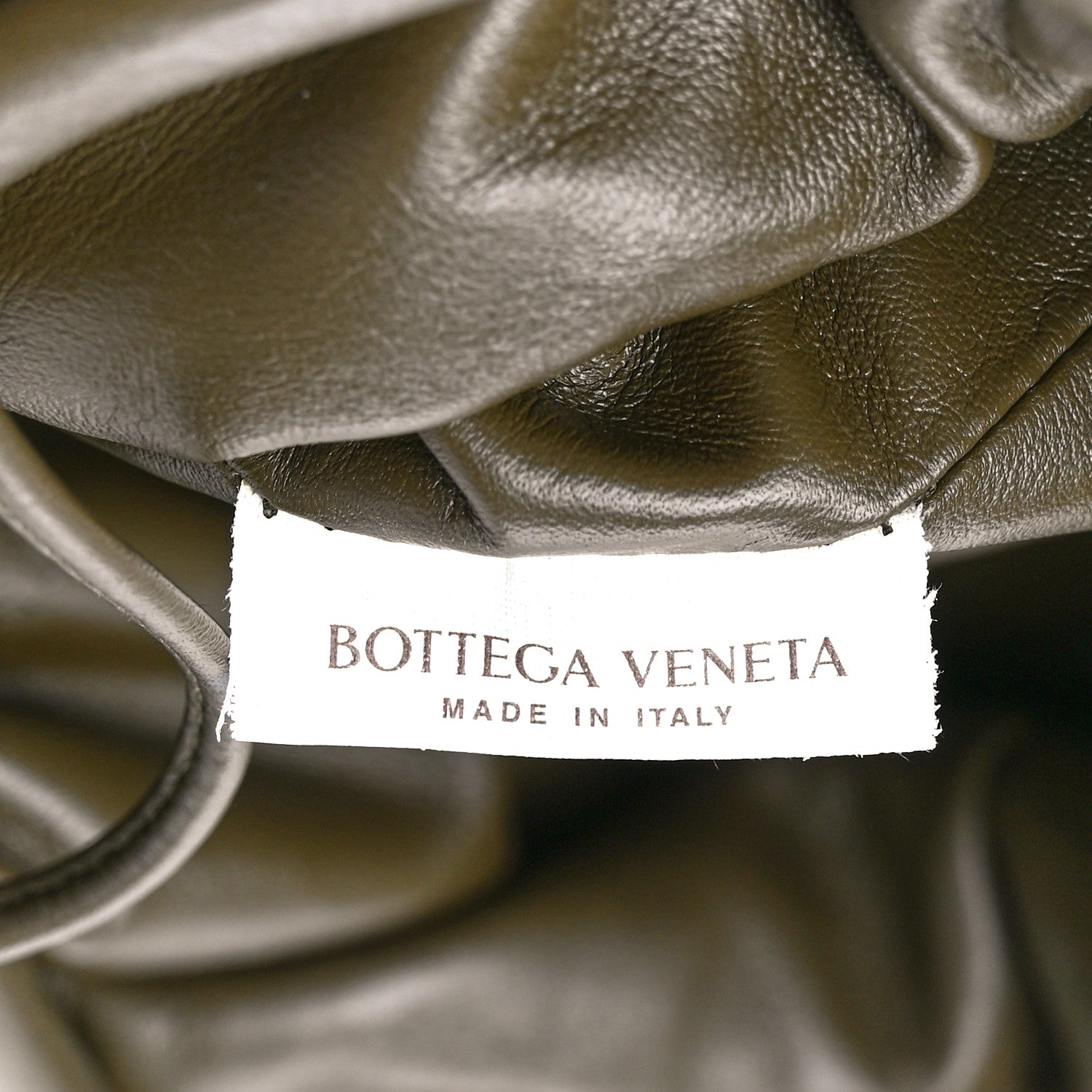 Bottega Veneta Butter Calfskin The Mini Pouch Kaki Fondente 8 of 12