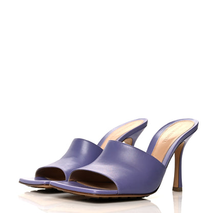 Bottega Veneta Lambskin Stretch Mule Sandals 39.5 Lavender 3 of 10