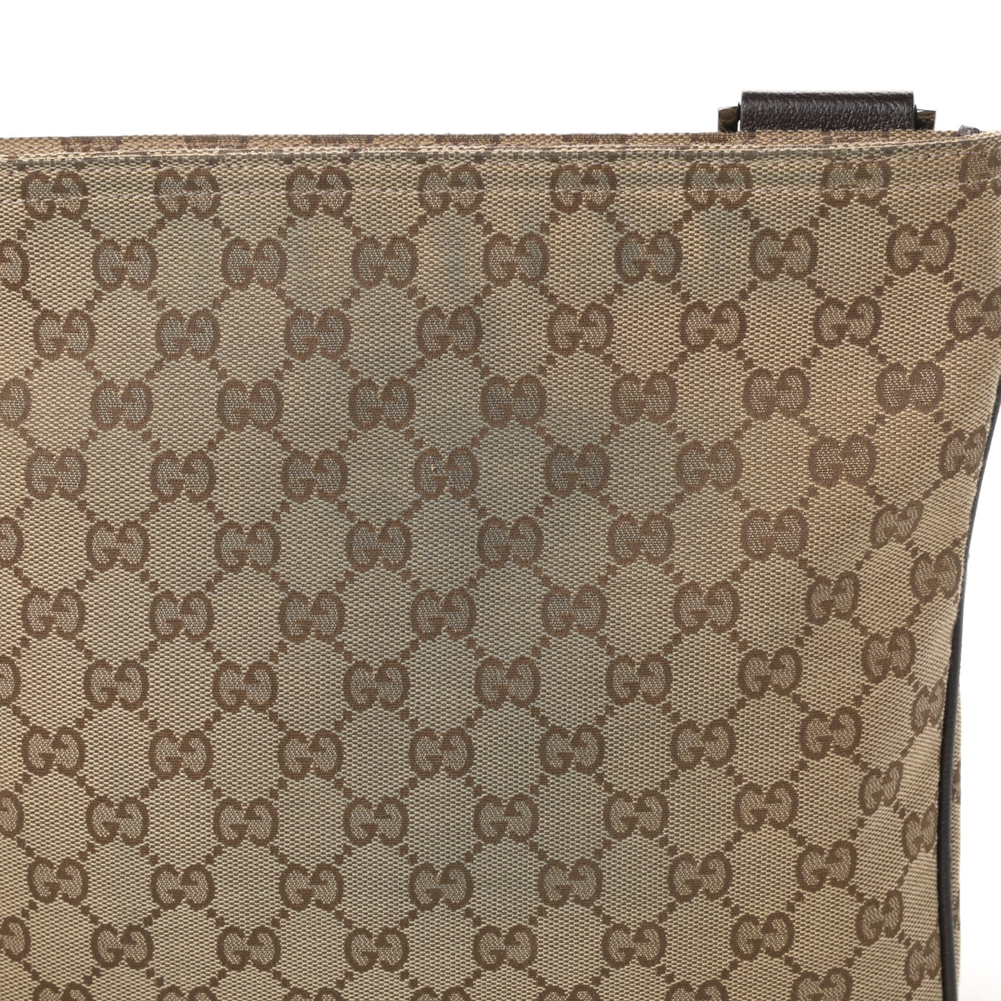 Monogram Signature Web Small Messenger Brown