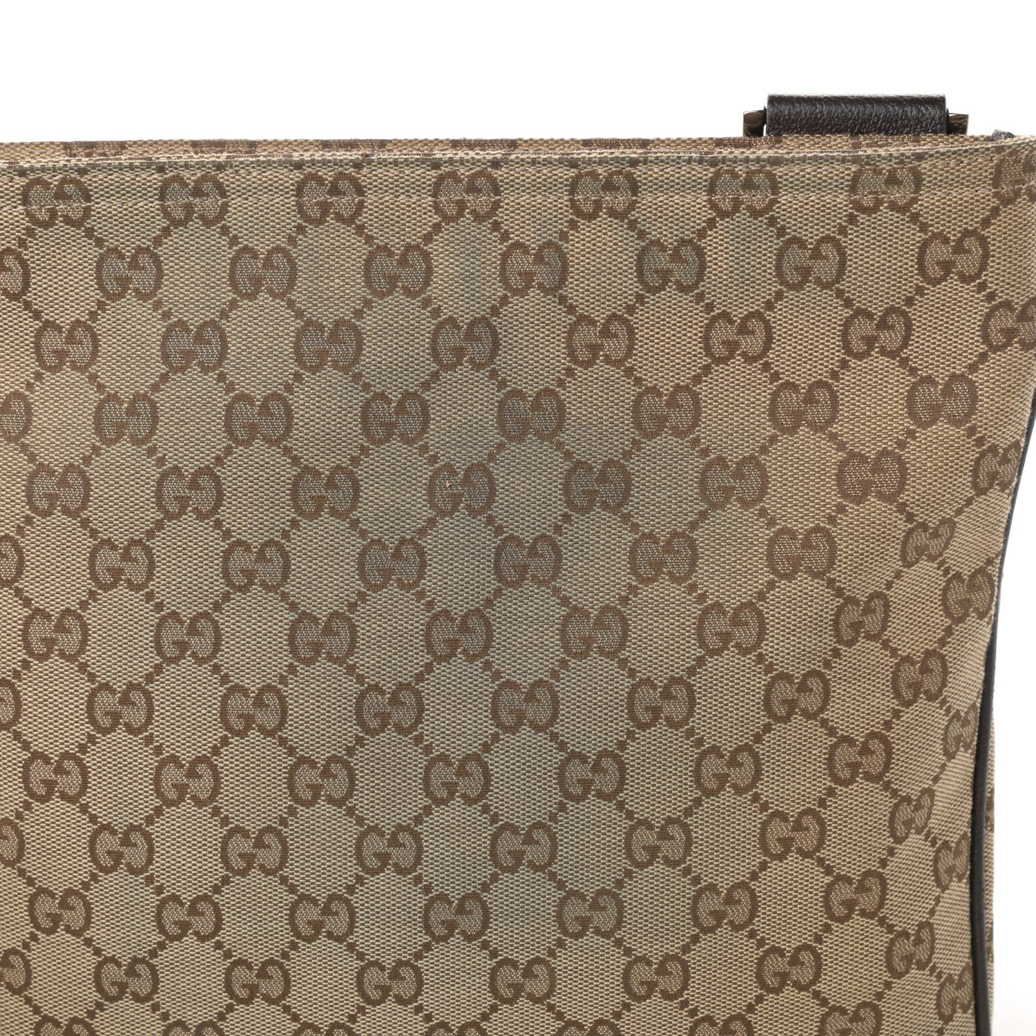 Gucci Monogram Signature Web Small Messenger Brown 11 of 12