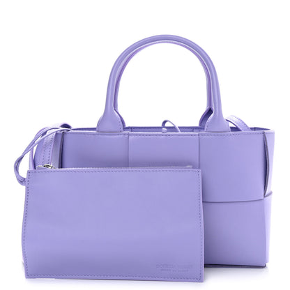 Bottega Veneta Nappa Maxi Intreccio Mini Arco Tote Wisteria 3 of 11