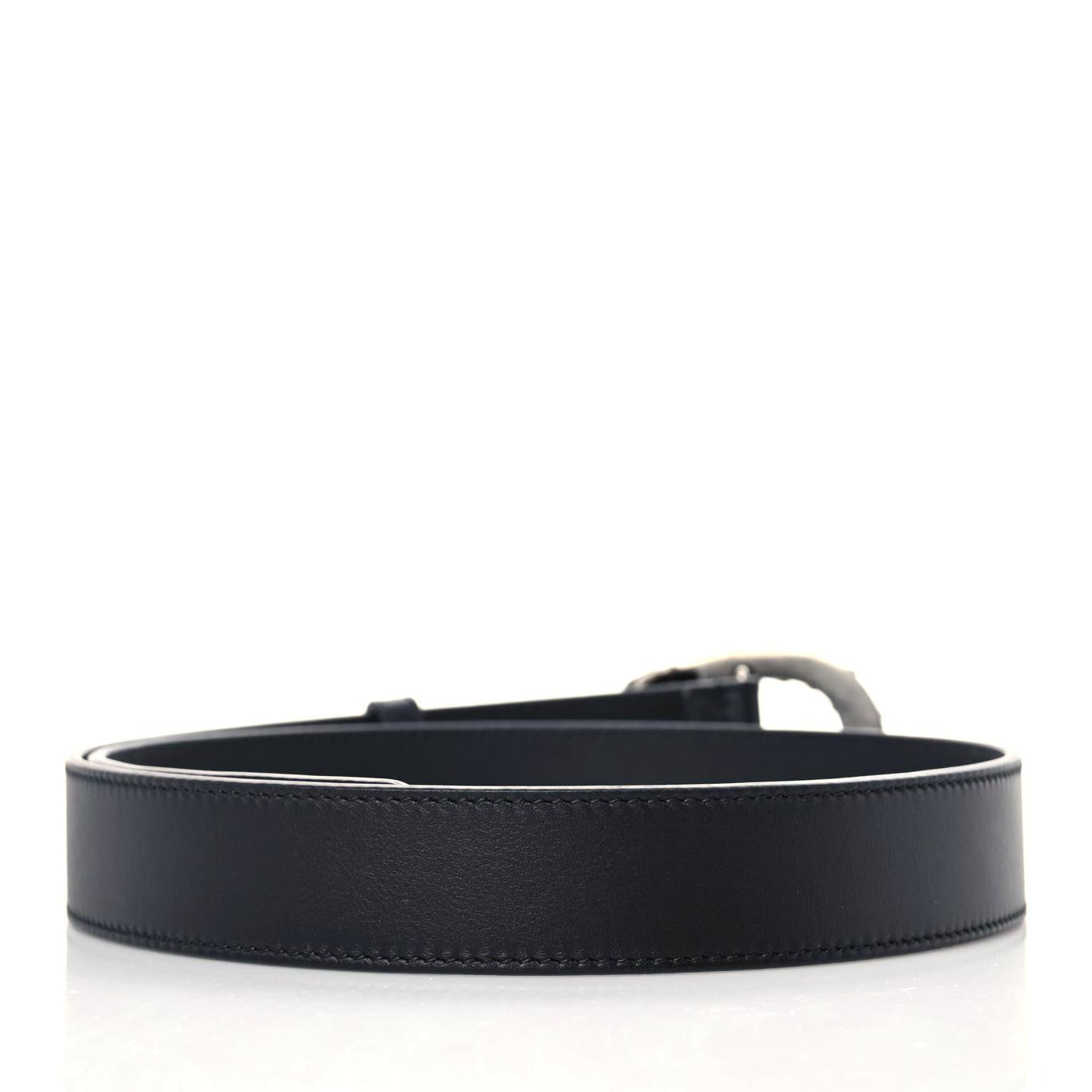 Gucci Moon Calfskin Crystal Dionysus 30mm Belt 75 30 Black Black Diamond 2 of 6