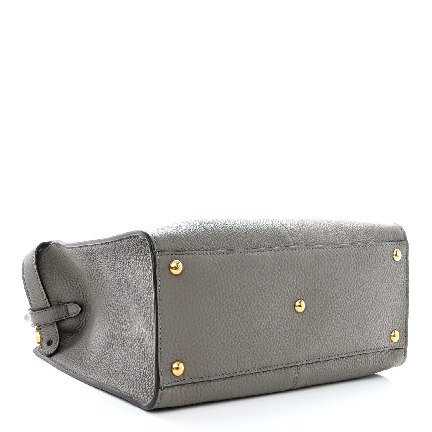 Fendi Cuoio Romano Selleria Bi-Color Medium Peekaboo X-Lite Moon Ghiaia 4 of 11