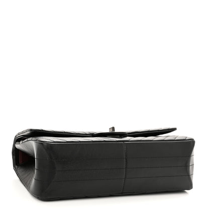 Chanel Aged Calfskin Chevron Quilted 2.55 Reissue 226 So Black 4 of 10