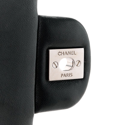 Chanel Lambskin Quilted Mini Rectangular Flap Black 7 of 13