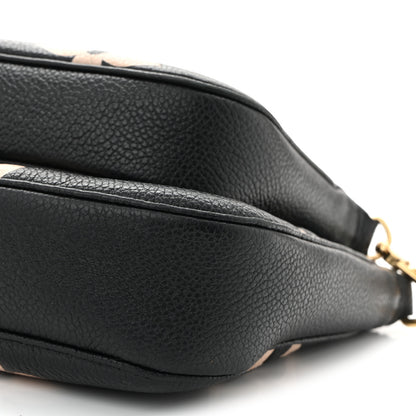 Louis Vuitton Empreinte Monogram Giant Multi Pochette Accessories Black Beige 10 of 10