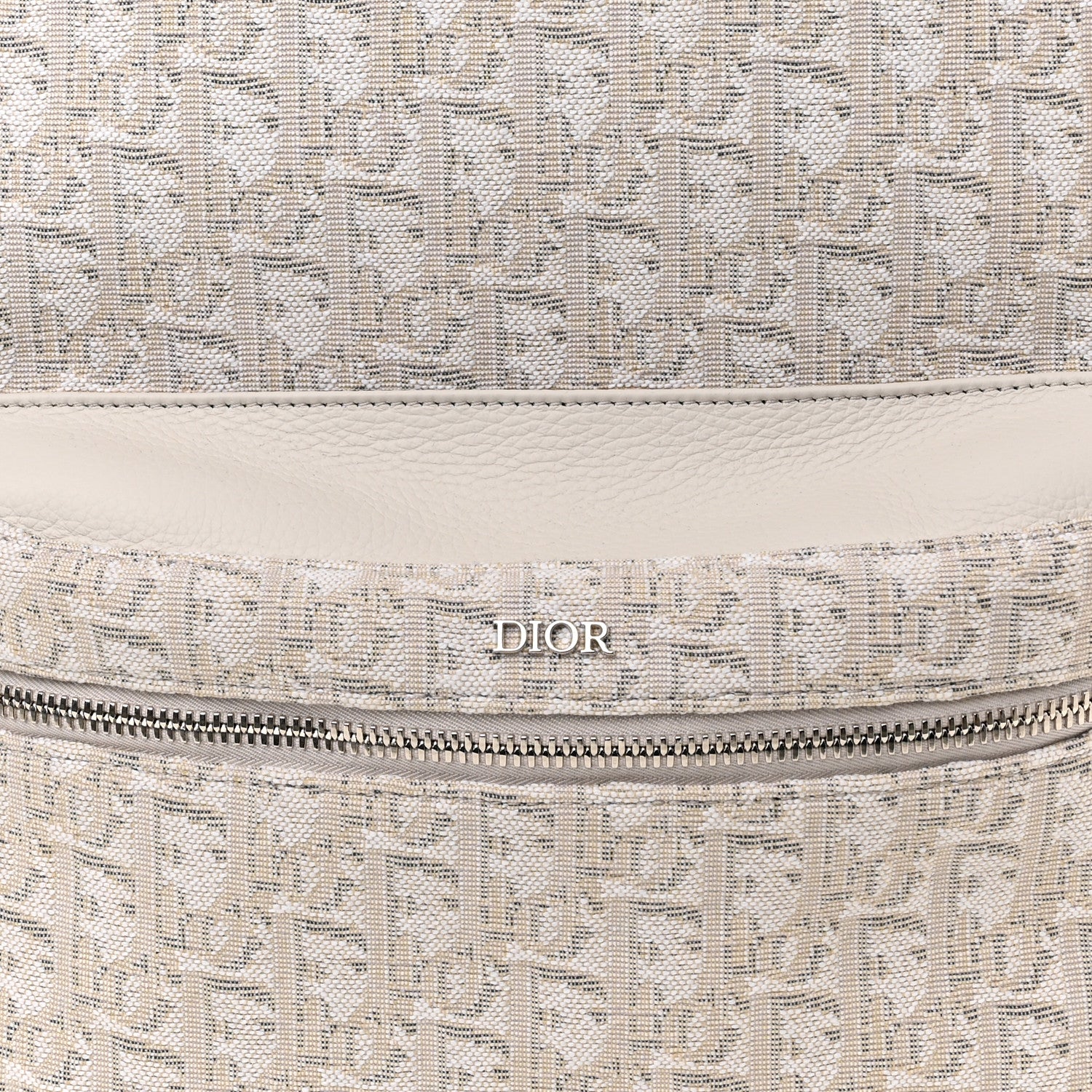 Christian Dior Oblique Calfskin Rider Backpack Beige 6 of 10