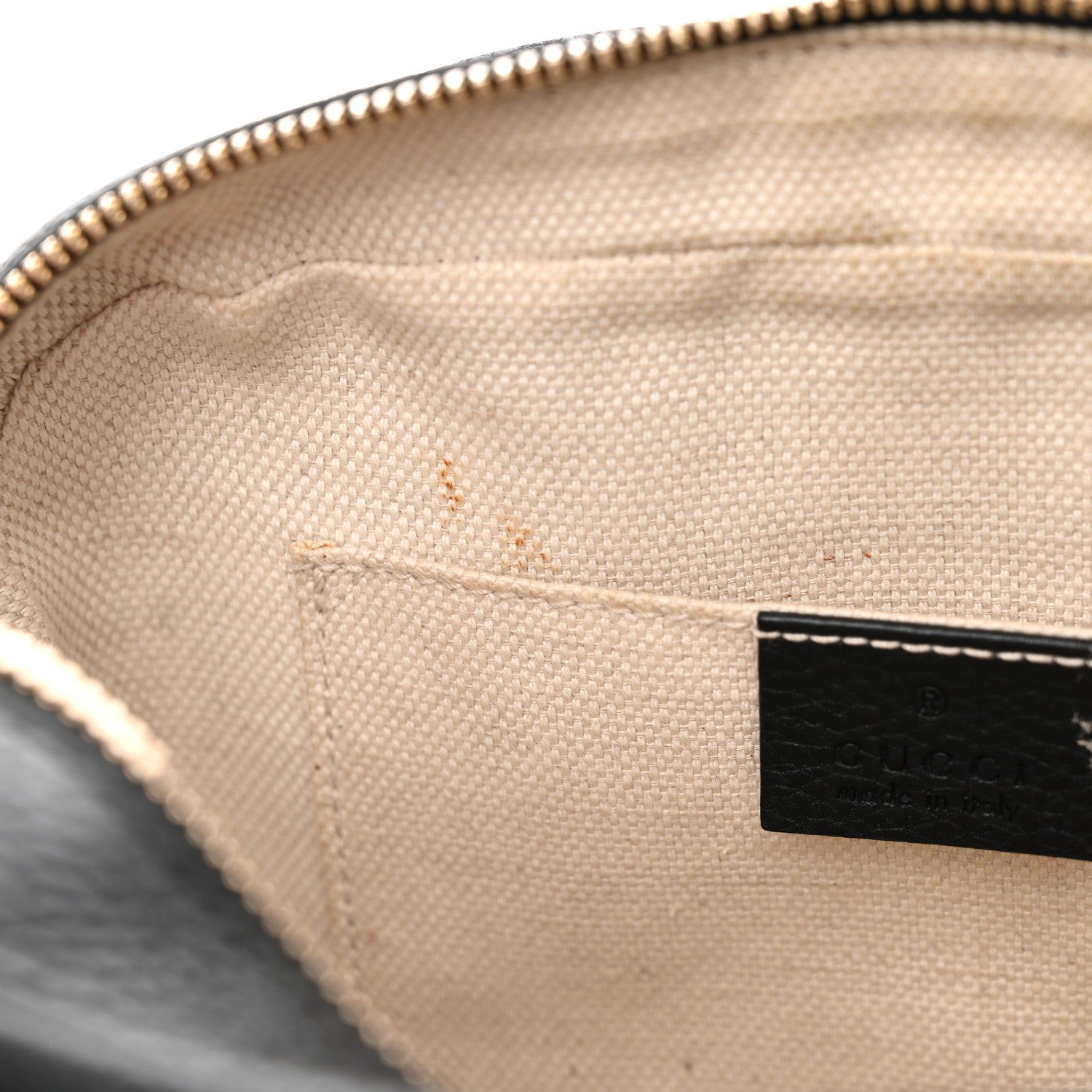 Gucci Pebbled Calfskin Soho Disco Bag Black 12 of 13