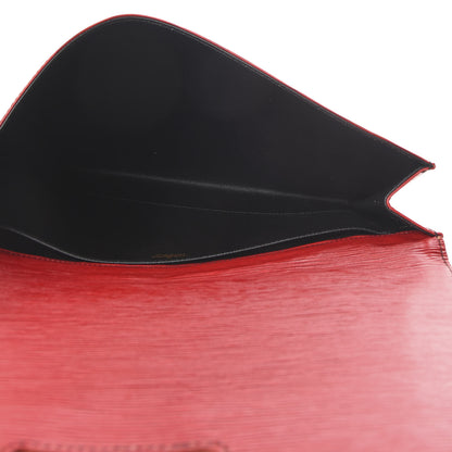 Louis Vuitton Epi Pochette Lena Castillan Red 5 of 8