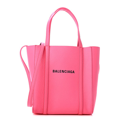 Balenciaga Calfskin XXS Everyday Tote Neon Pink 1 of 4