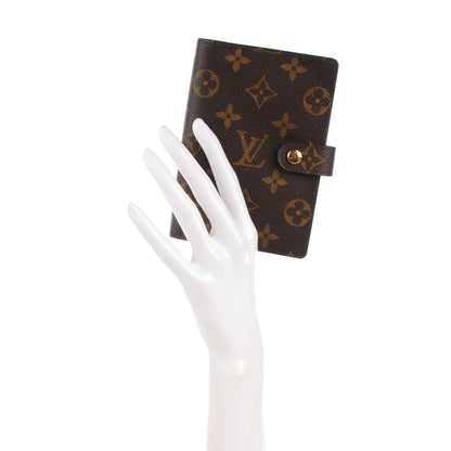 Louis Vuitton Monogram Small Ring Agenda Cover 2 of 7