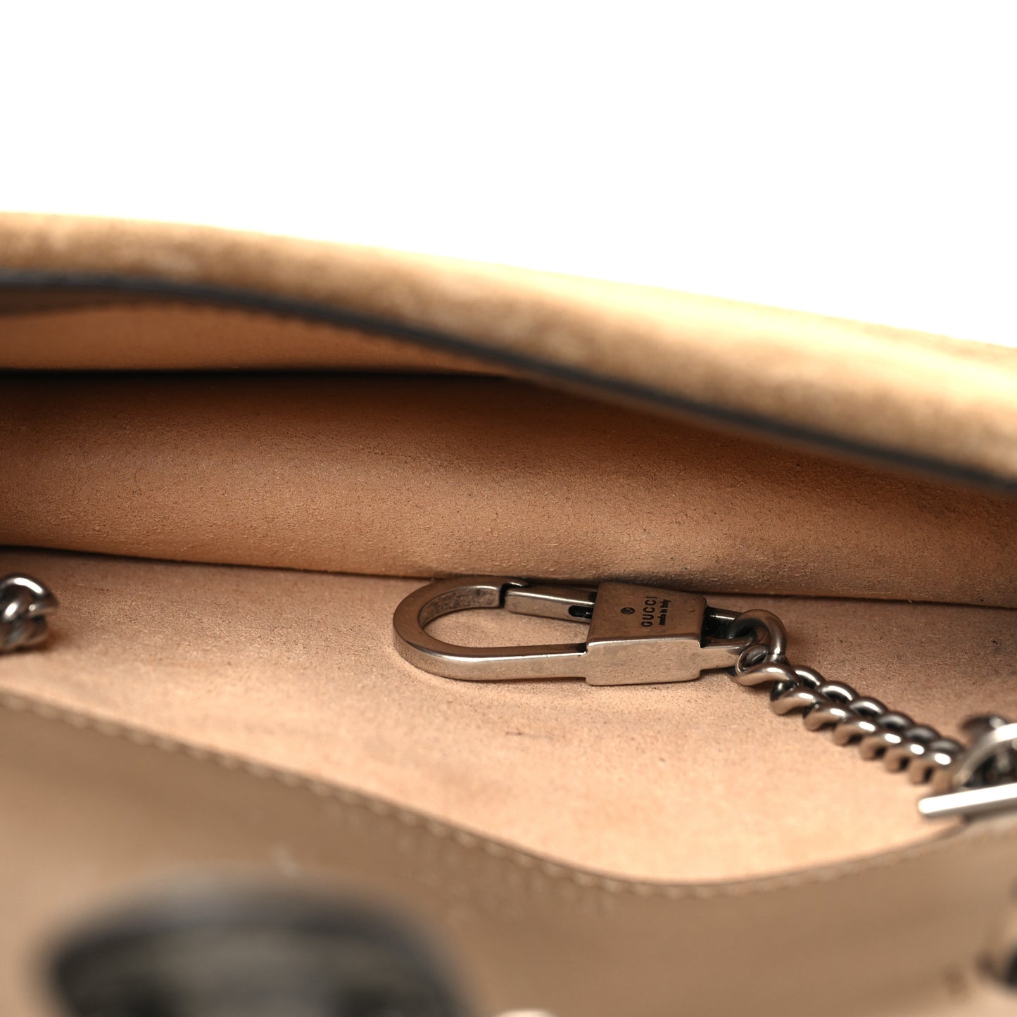 GG Supreme Monogram Super Mini Dionysus Shoulder Bag Taupe