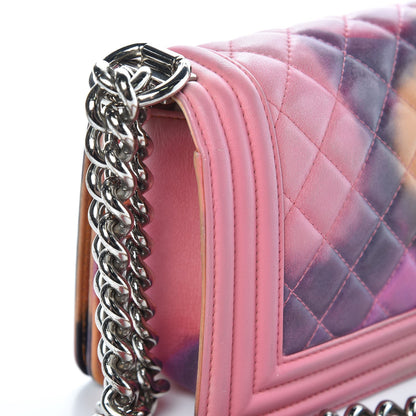 Chanel Lambskin Quilted Small Flower Power Boy Flap Multicolor 9 of 13