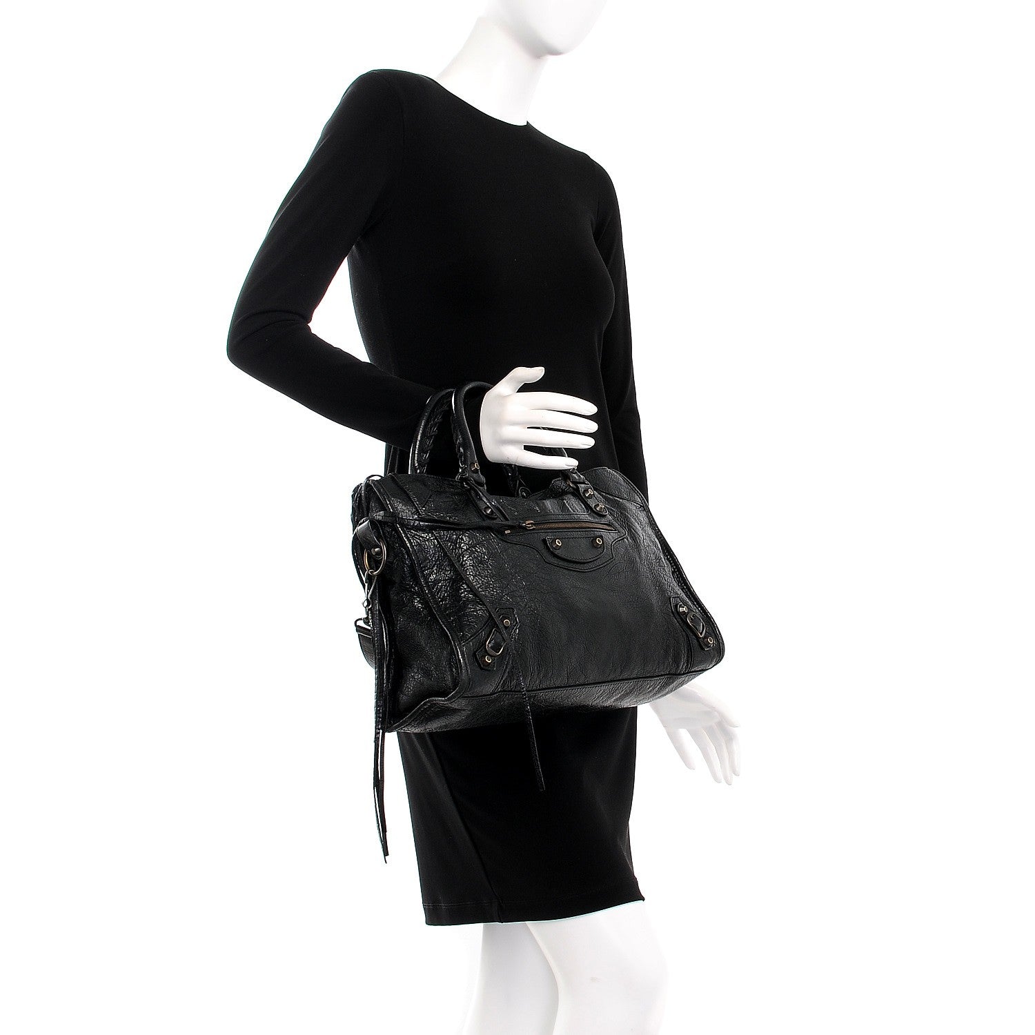 Balenciaga Agneau Classic Hardware City Black 3 of 12