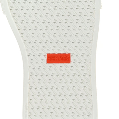 Hermes Calfskin Day Sneakers 36 Multicolore Beige Mastic 6 of 8