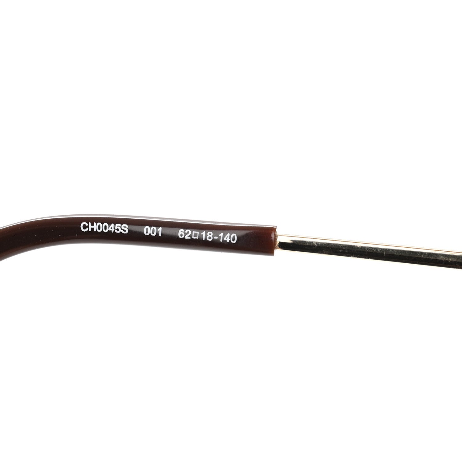 Chloe Metal Oversized Round Sunglasses CH0045S Gold 6 of 7