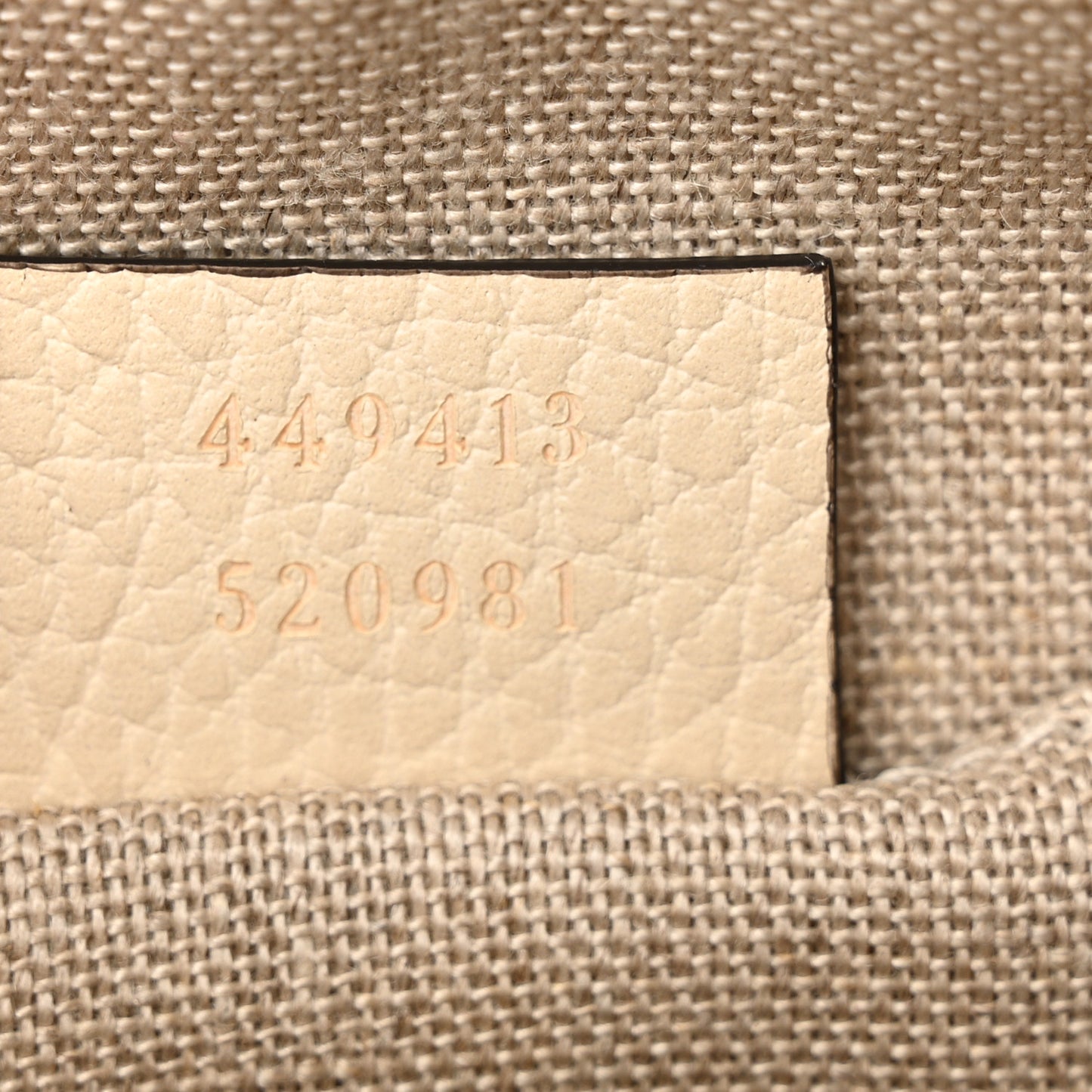 Monogram Dollar Calfskin Mini Bree Messenger Bag Beige Ebony Avoire