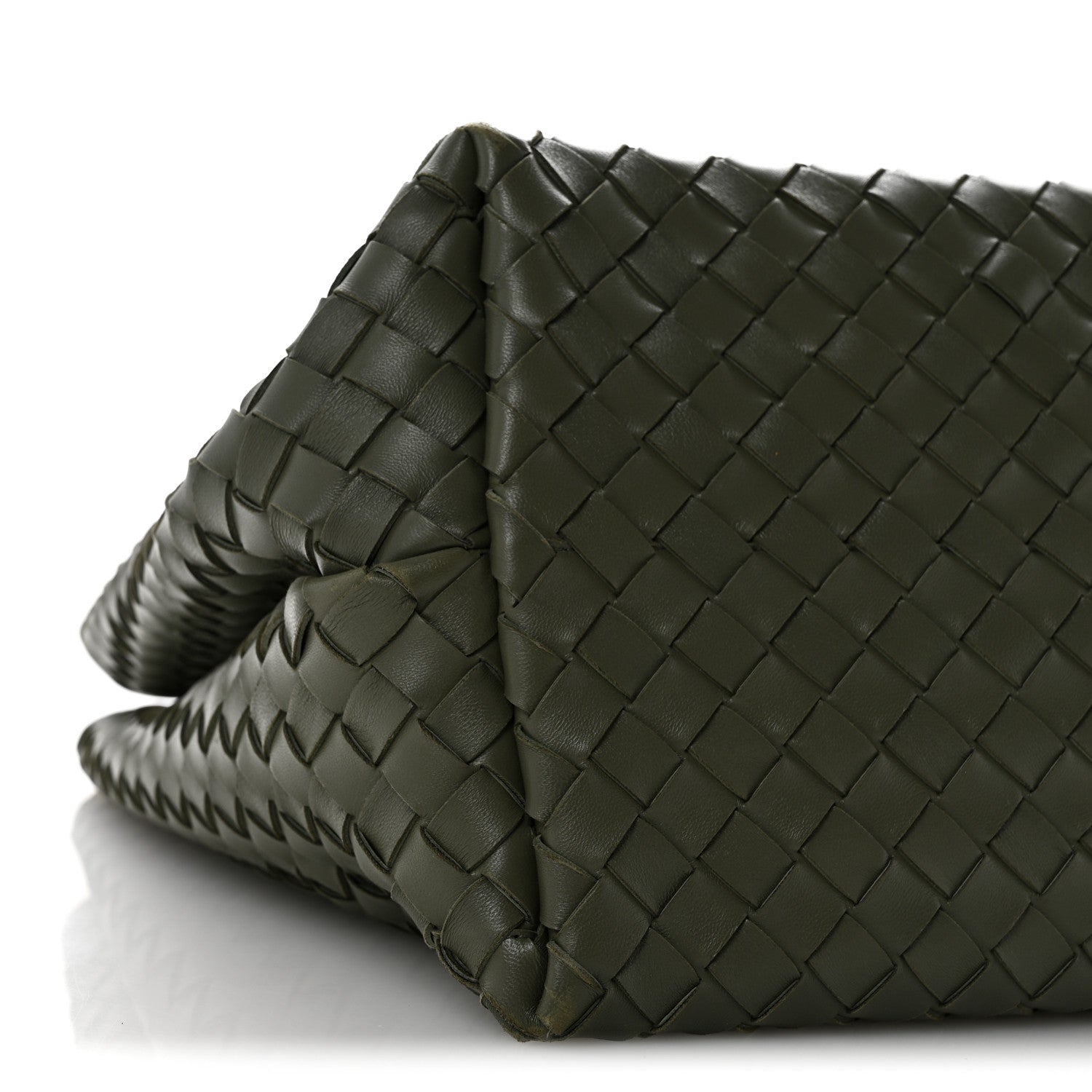 Bottega Veneta Nappa Intrecciato Large Andiamo Shoulder Bag  Aloe 8 of 14
