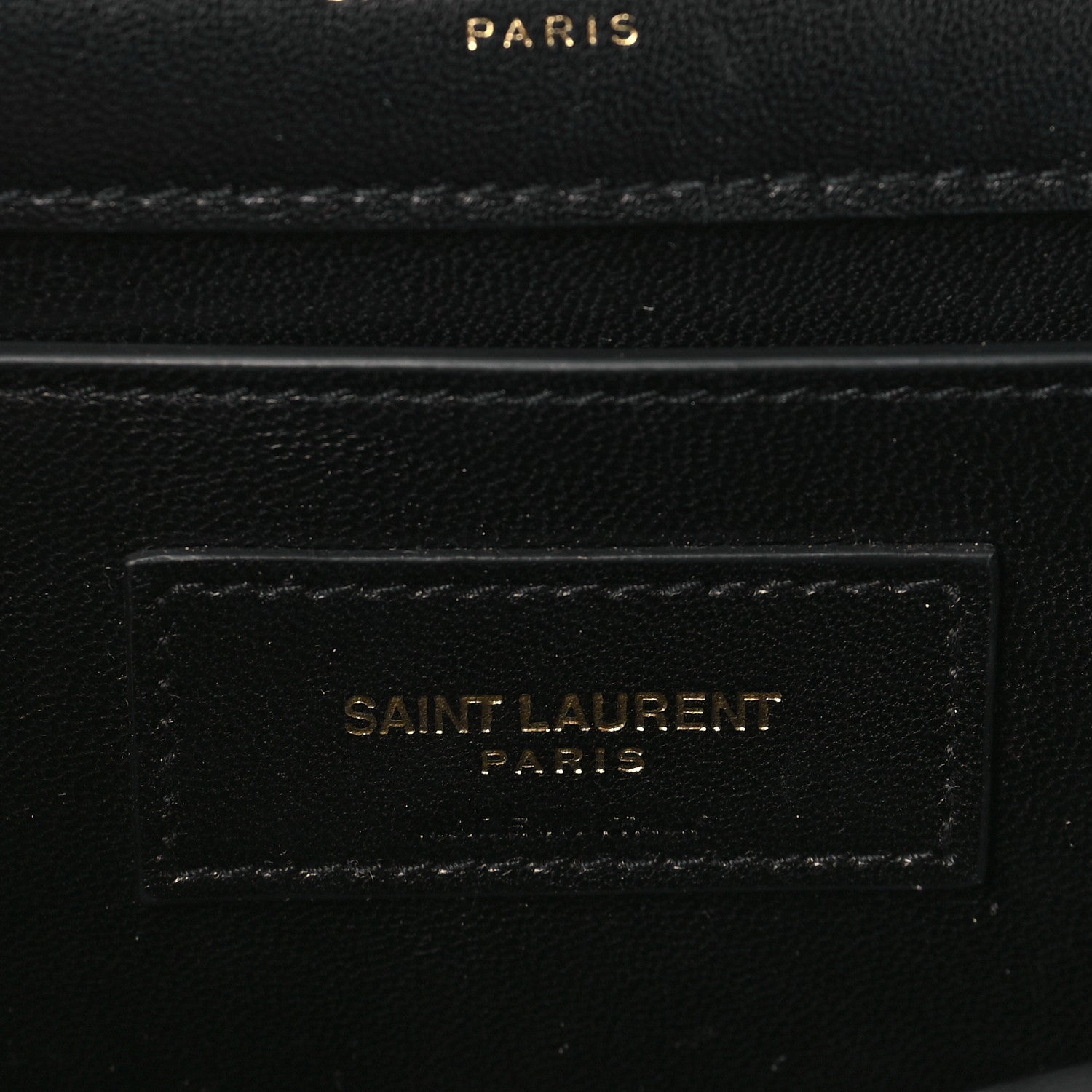 Saint Laurent Velvet Smoking Clutch Black 6 of 8