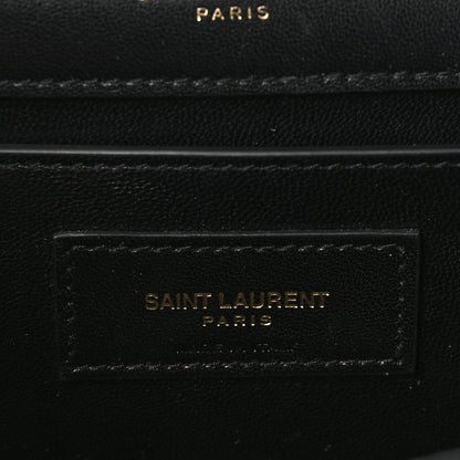 Saint Laurent Velvet Smoking Clutch Black 6 of 8