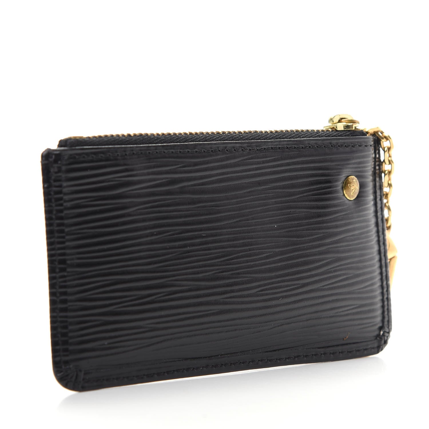 Louis Vuitton Epi Key Pouch Black 3 of 7