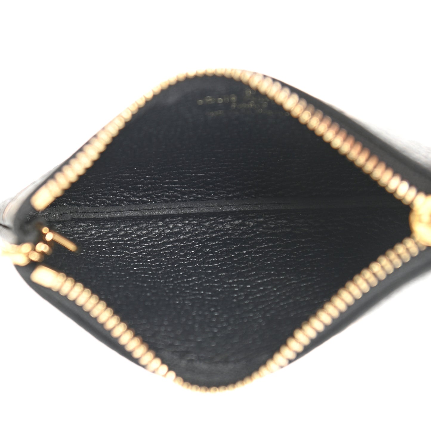 Empreinte Monogram Giant Key Pouch Black Beige