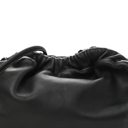 Mansur Gavriel Lambskin Mini Cloud Clutch Black Flamma 7 of 10