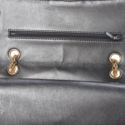 Chanel Metallic Calfskin Quilted 2.55 Reissue 225 Flap Charcoal 14 of 15