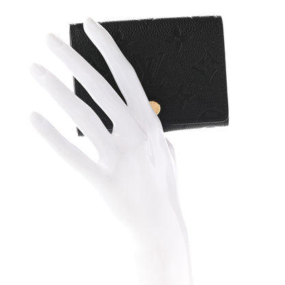 Louis Vuitton Empreinte Business Card Holder Black 2 of 6