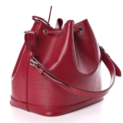 Louis Vuitton Epi Petit Noe NM Fuchsia 3 of 9