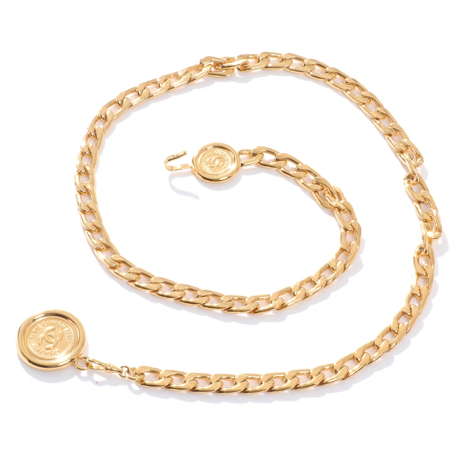 Chanel Chain 31 Rue Cambon Belt Gold 1 of 5