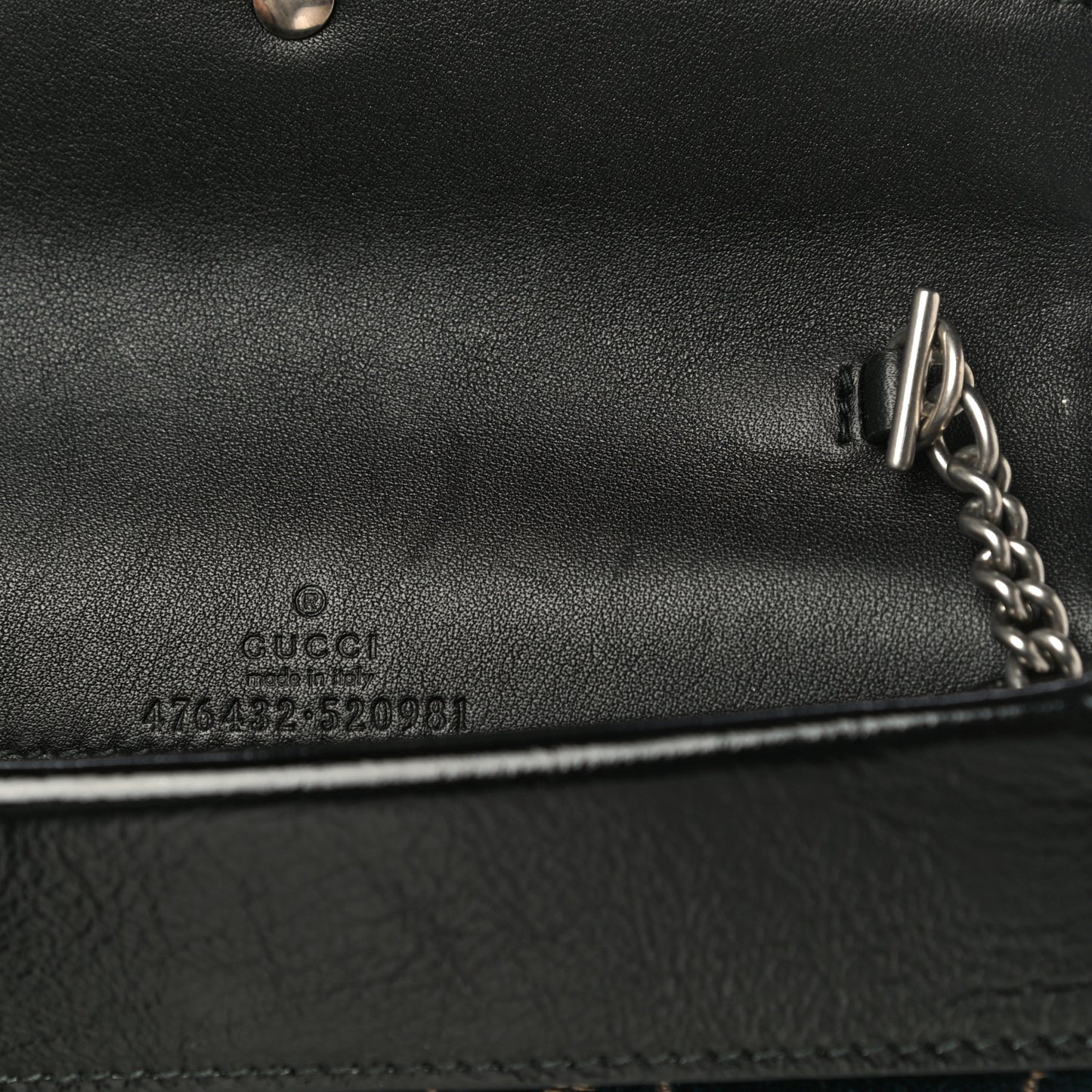Velvet GG Monogram Super Mini Dionysus Shoulder Bag Blue Beige Black
