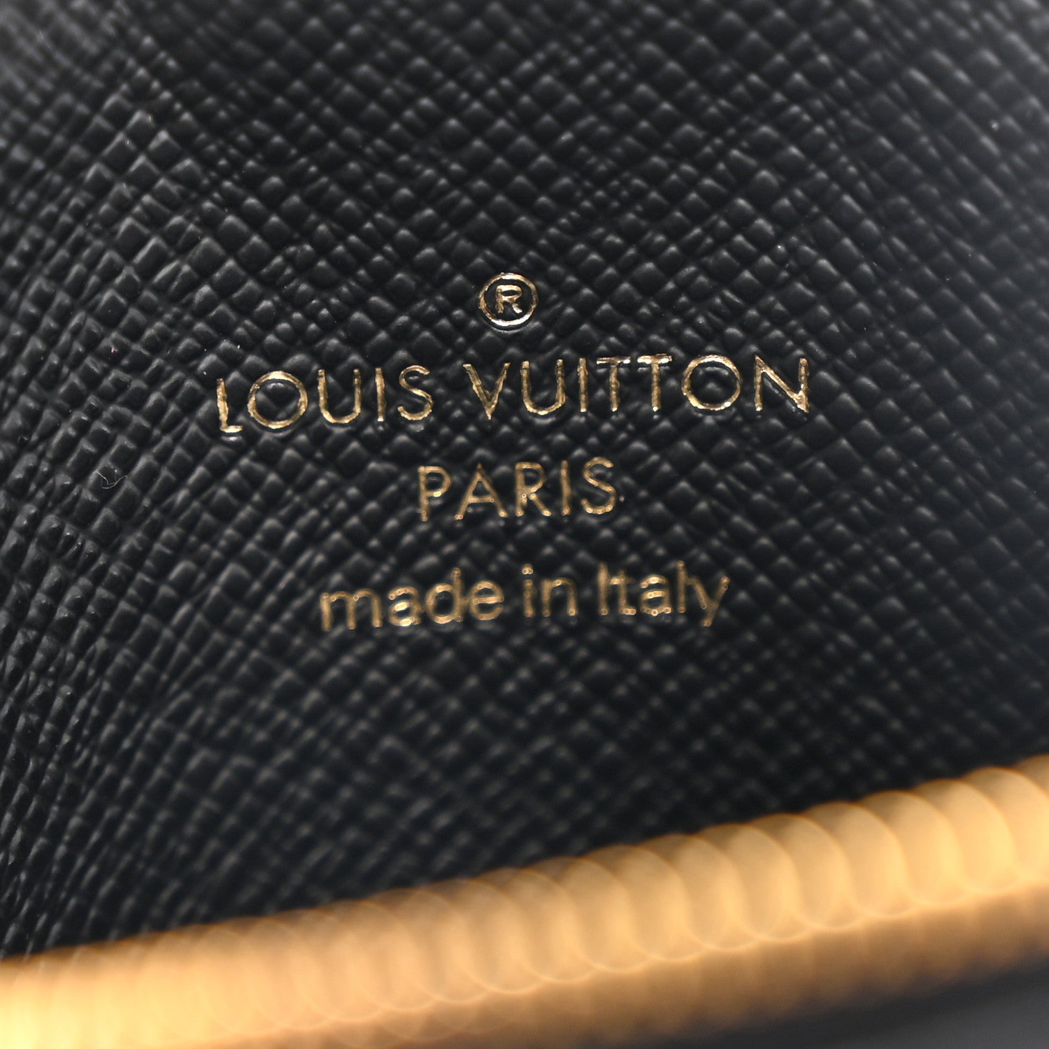 Louis Vuitton Calfskin New Wave Multi Pochette Round Coin Purse Black 5 of 8