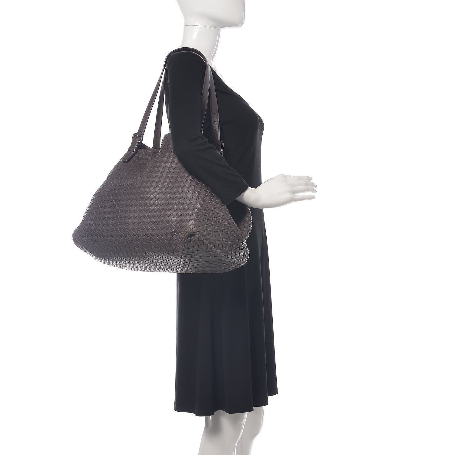 Bottega Veneta Nappa Intrecciato Large Cesta Tote Quetsche 2 of 19