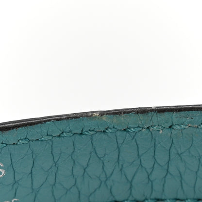 Hermes Taurillon Clemence Kelly Retourne 28 Turquoise 15 of 15