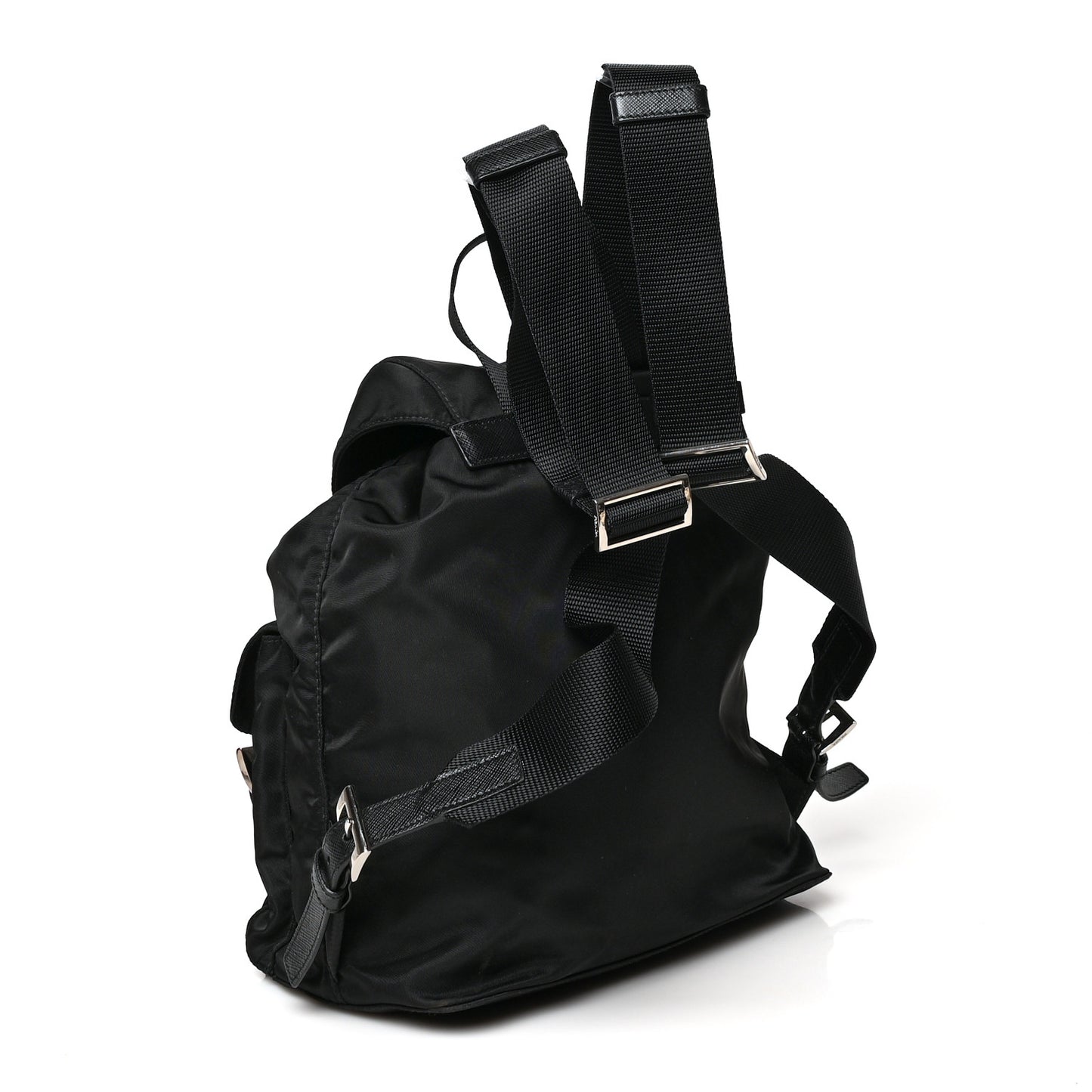 Tessuto Nylon Vela Small Backpack Black