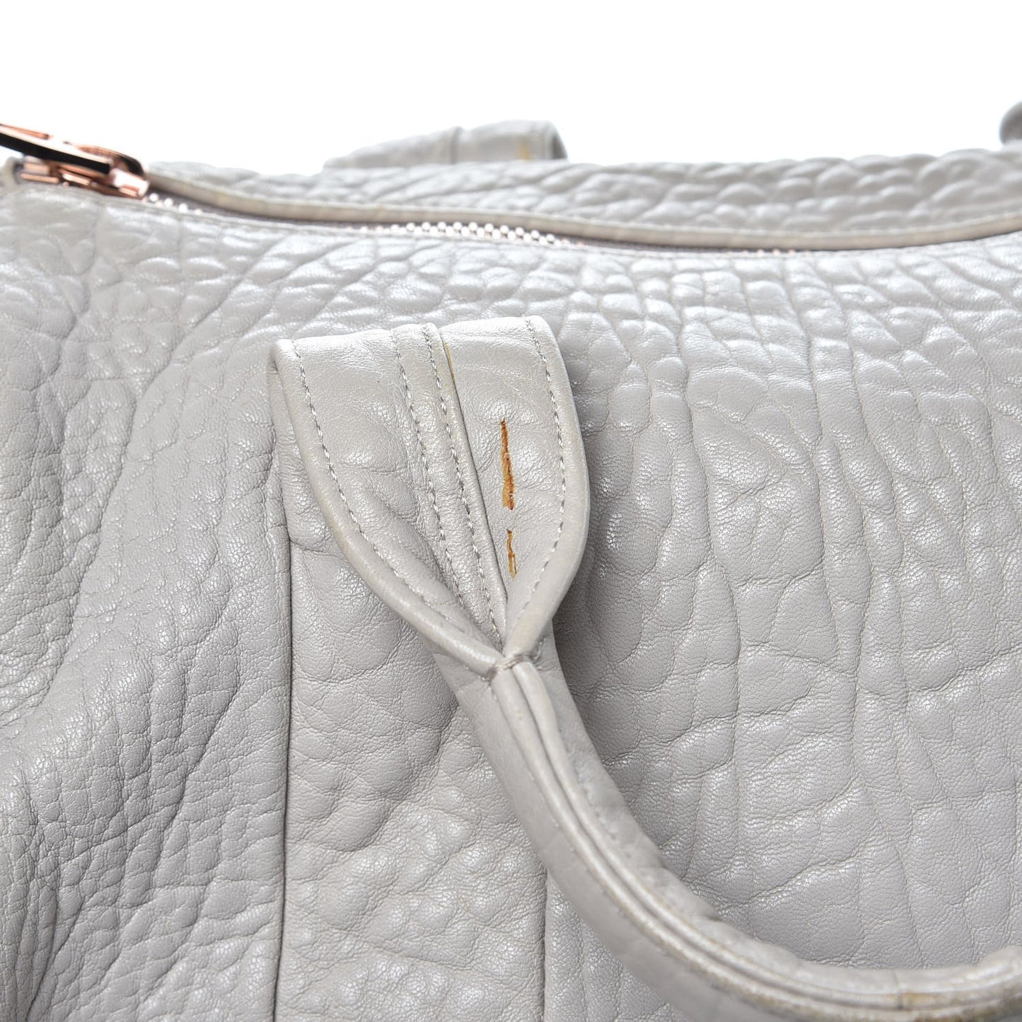 Pebbled Lambskin Rocco Lilac Rose Gold Hardware