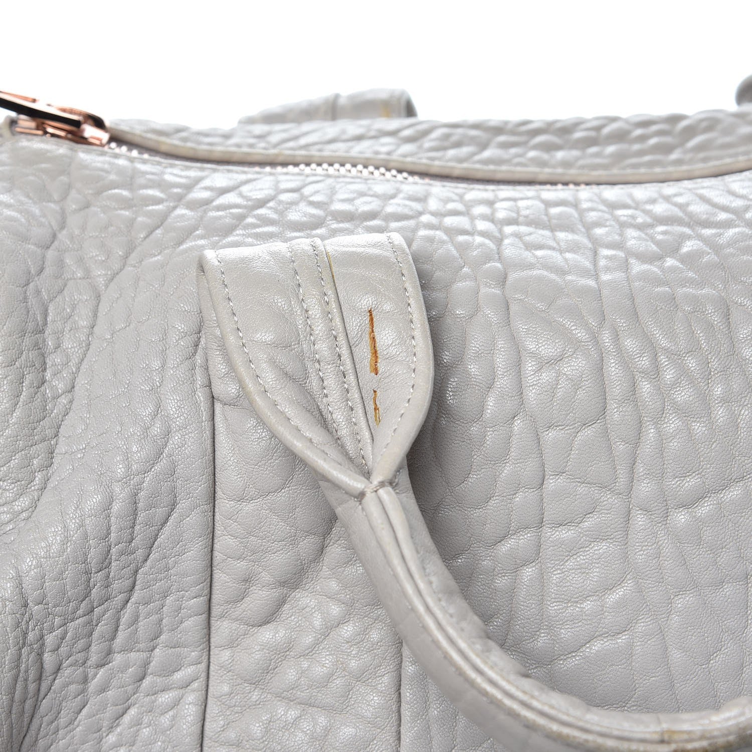 Alexander Wang Pebbled Lambskin Rocco Lilac Rose Gold Hardware 15 of 16