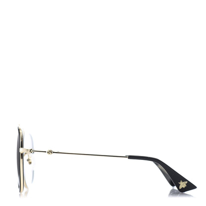 Gucci Aviator Sunglasses GG0062S Black Gold 3 of 8