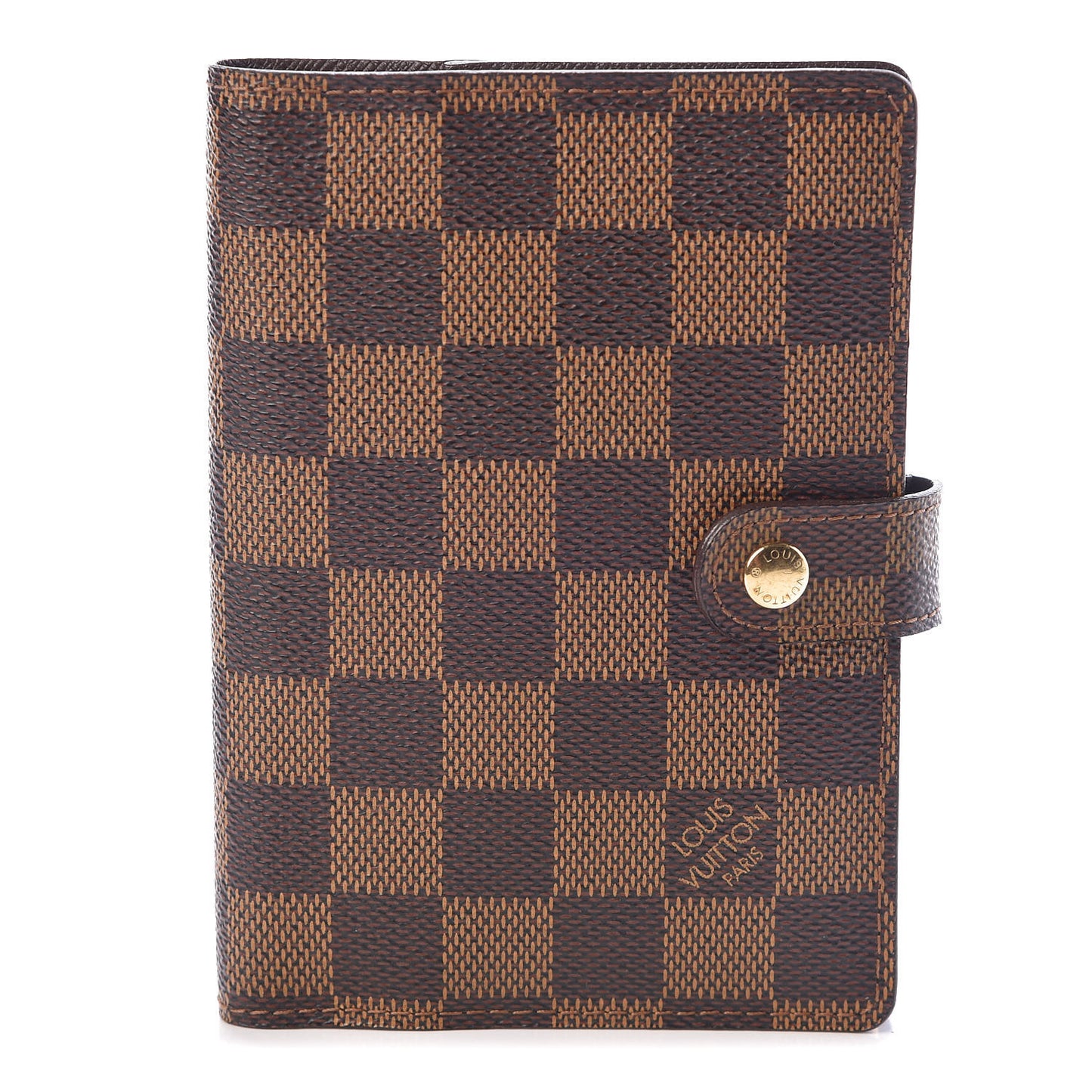Damier Ebene Small Ring Agenda Cover