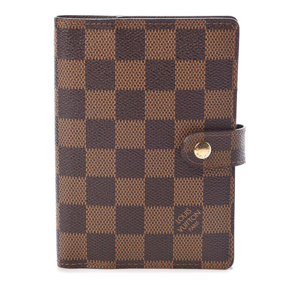 Louis Vuitton Damier Ebene Small Ring Agenda Cover 1 of 7