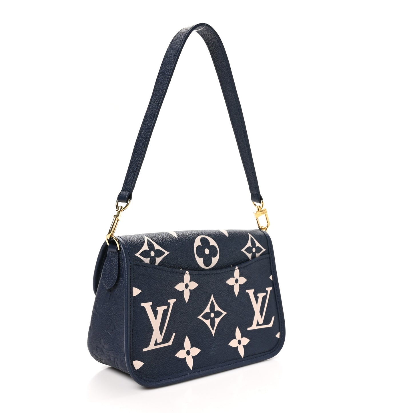 Empreinte Giant Monogram Diane Navy Creme