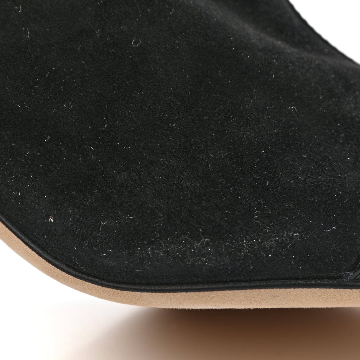 Suede Patent Kix Boots 39 Black