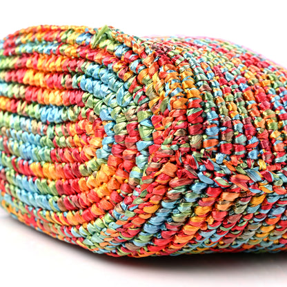 Gucci Raffia Mini Blondie Tote Multicolor 9 of 9