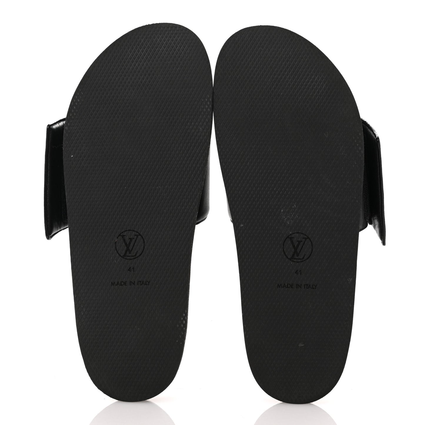 Calfskin Womens Pool Pillow Sunset Mules 41 Black