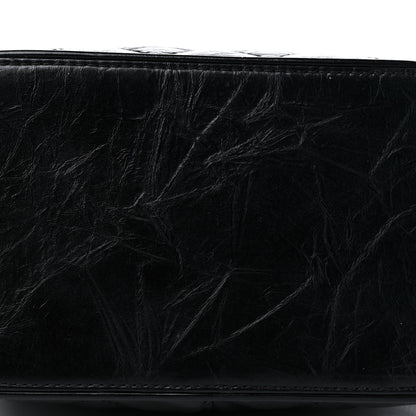 Chanel Crumpled Calfskin PVC Quilted Flap Black 10 of 10