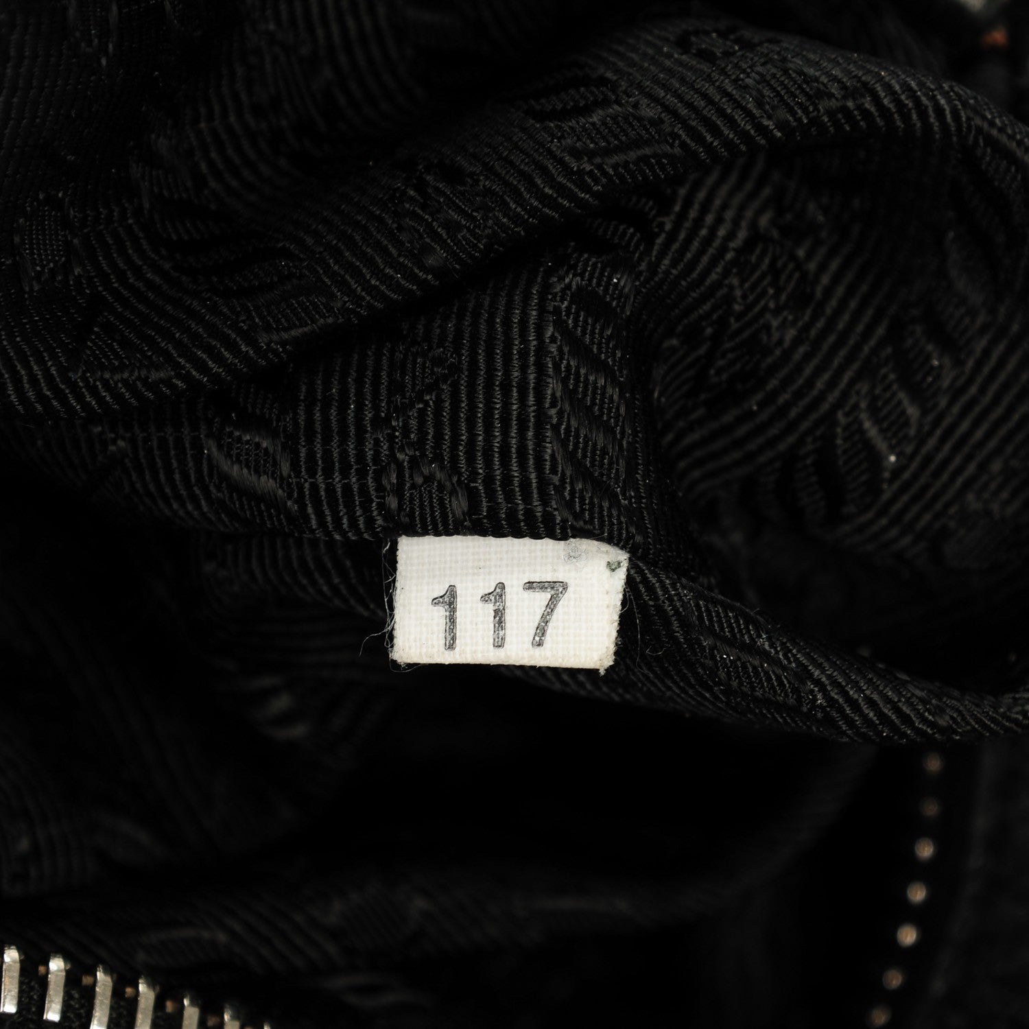 Prada Cervo Deerskin Shoulder Nero Black 7 of 8