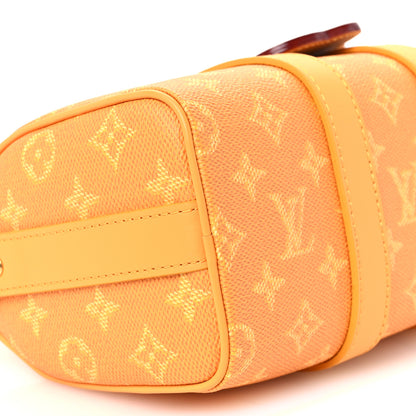 Louis Vuitton Monogram Heritage Keepall Bandouliere 25 Yellow 9 of 10